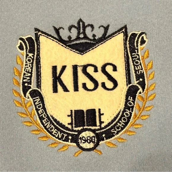 Hello Kitty Varsity Jacket – Light Blue & Black (XO, Kitty) - Picture 13 of 13